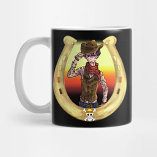 Cowboy Luffy Mug